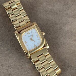 Vintage Seiko Watch with a Curved Parallelogram Shaped Asymmetrical Face